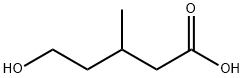 Pentanoic acid, 5-hydroxy-3-methyl- Structural