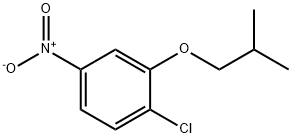 Benzene, 1-chloro-2-(2-methylpropoxy)-4-nitro- Structural