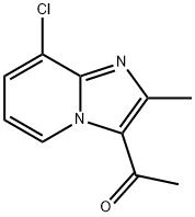 Ethanone, 1-(8-chloro-2-methylimidazo[1,2-a]pyridin-3-yl)- Structural