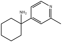 Cyclohexanamine, 1-(2-methyl-4-pyridinyl)-