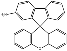 Spiro[9H-fluorene-9,9'-[9H]xanthen]-2-amine Structural