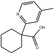 Cyclohexanecarboxylic acid, 1-(4-methyl-2-pyridinyl)-