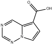 Pyrrolo[2,1-f][1,2,4]triazine-5-carboxylic acid Structural