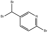 Pyridine, 2-bromo-5-(dibromomethyl)- Structural