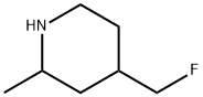 Piperidine, 4-(fluoromethyl)-2-methyl- Structural