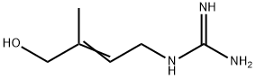 Guanidine, N-(4-hydroxy-3-methyl-2-buten-1-yl)- Structural
