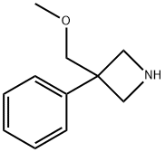 Azetidine, 3-(methoxymethyl)-3-phenyl- Structural