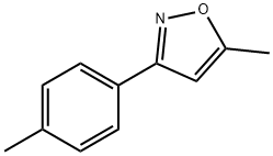 Isoxazole, 5-methyl-3-(4-methylphenyl)- Structural
