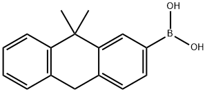 Boronic acid, B-(9,10-dihydro-9,9-dimethyl-2-anthracenyl)- Structural
