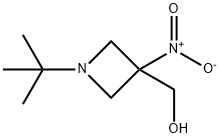 3-?Azetidinemethanol, 1-?(1,?1-?dimethylethyl)?-?3-?nitro- Structural
