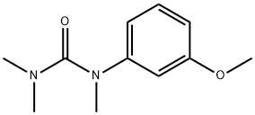 Urea, N-(3-methoxyphenyl)-N,N',N'-trimethyl- Structural