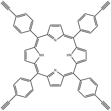 5,10,15,20-tetrakis(4-ethynylphenyl)-21H,23H-Porphine