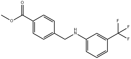 Methyl 4-(((3-(trifluoromethyl)phenyl) Structural