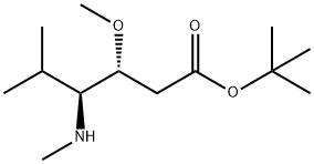 Hexanoic acid, 3-methoxy-5-methyl-4-(methylamino)-, 1,1-dimethylethyl ester, (3R,4S)- Structural