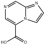 Imidazo[1,2-a]pyrazine-5-carboxylic acid Structural