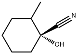 Cyclohexanecarbonitrile, 1-hydroxy-2-methyl-, (1R)- Structural