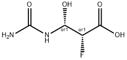 Propanoic acid, 3-[(aminocarbonyl)amino]-2-fluoro-3-hydroxy-, (2R,3R)-rel-