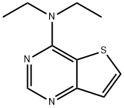 Thieno[3,2-d]pyrimidin-4-amine, N,N-diethyl- Structural