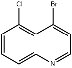 Quinoline, 4-bromo-5-chloro- Structural