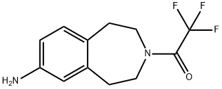 Ethanone, 1-(7-amino-1,2,4,5-tetrahydro-3H-3-benzazepin-3-yl)-2,2,2-trifluoro- Structural