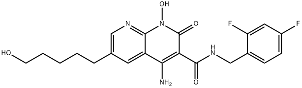 HIV-1 integrase inhibitor 3 Structural