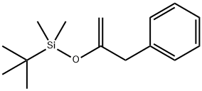 Benzene, [2-[[(1,1-dimethylethyl)dimethylsilyl]oxy]-2-propen-1-yl]- Structural