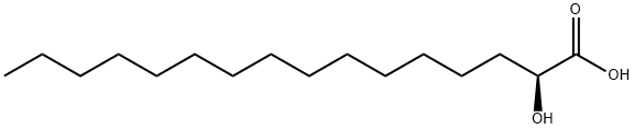 Hexadecanoic acid, 2-hydroxy-, (2S)- Structural
