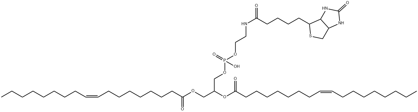 1,2-Dioleoyl-sn-glycero-3-phosphatidylethanolamino (+)-biotin