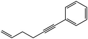 Benzene, 5-hexen-1-yn-1-yl- Structural