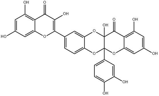 Quercetin dimer Structural
