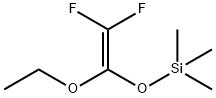 Silane, [(1-ethoxy-2,2-difluoroethenyl)oxy]trimethyl- Structural