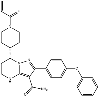 (R)-Zanubrutinib Structural