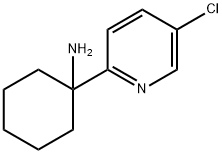 Cyclohexanamine, 1-(5-chloro-2-pyridinyl)- Structural