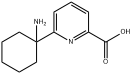 2-Pyridinecarboxylic acid, 6-(1-aminocyclohexyl)-