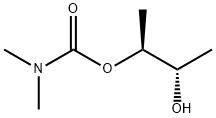 Carbamic acid, N,N-dimethyl-, (1S,2S)-2-hydroxy-1-methylpropyl ester Structural