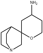 spiro[quinuclidine-3,2-tetrahydropyran]-4-amine Structural
