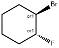 rel-1α*-Fluoro-2β*-bromocyclohexane Structural