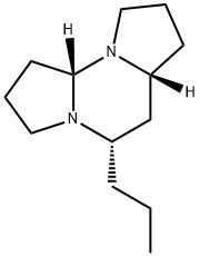 Dipyrrolo[1,2-a:1',2'-c]pyrimidine, decahydro-5-propyl-, (5S,6aR,10aS)- Structural
