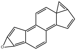 Cycloprop[1',7'a]indeno[5',4':4,5]indeno[1,2-b]oxirene (9CI) Structural