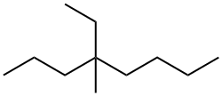 Octane, 4-ethyl-4-methyl- Structural