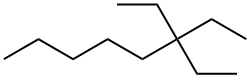 Octane, 3,3-diethyl- Structural