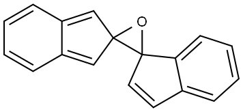 Dispiro[1H-indene-1,2'-oxirane-3',2''-[2H]indene] (9CI) Structural