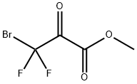 Propanoic acid, 3-bromo-3,3-difluoro-2-oxo-, methyl ester Structural