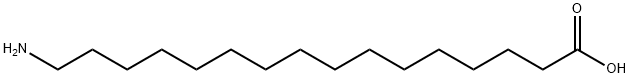 Hexadecanoic acid, 16-amino- Structural