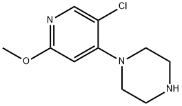 Piperazine, 1-(5-chloro-2-methoxy-4-pyridinyl)-