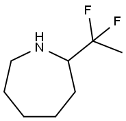 1H-Azepine, 2-(1,1-difluoroethyl)hexahydro-