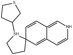 Spiro[1,3-dithiolane-2,6'(5'H)-isoquinoline] Structural