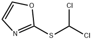 Oxazole, 2-[(dichloromethyl)thio]- Structural