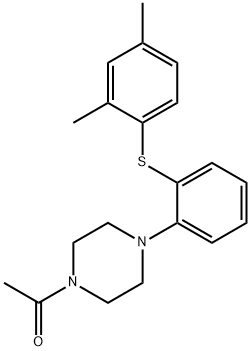 Wortoxetine Impurity T: Acetyl Wortoxetine Structural