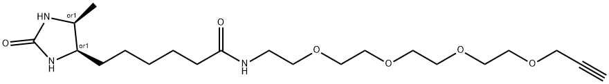 Desthiobiotin-PEG4-Alkyne